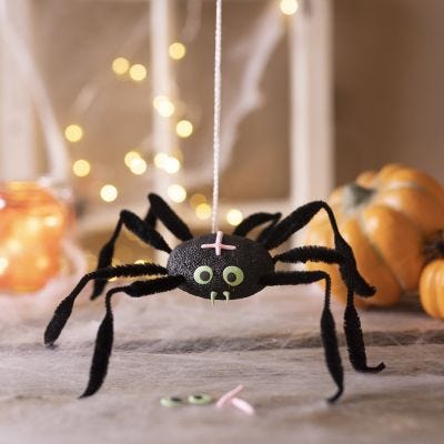 Araignée en pâte Silk Clay® et Foam Clay®