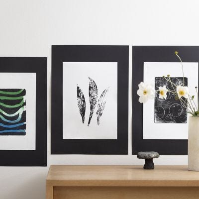 Découvrez comment créer des affiches avec une plaque de gel pour impressions