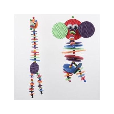 Animaux réalisés à partir de couches de papier