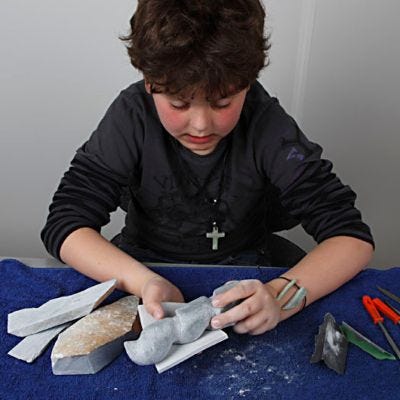 Figurine en stéatite