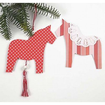 A Paper Horse for Hanging