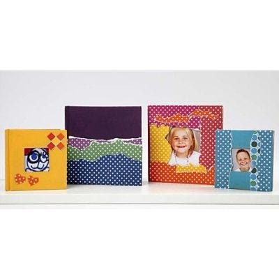 Des carnets avec collage