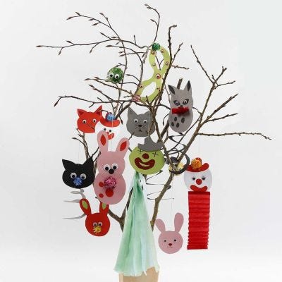 Modèles pour décorations suspendues de cartes