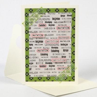 Une carte pour une occasion spéciale avec du texte