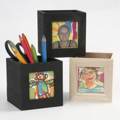 A Small Wooden Storage Box