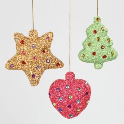 Des décorations de Noël faites en polystyrène