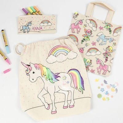 Une trousse licorne