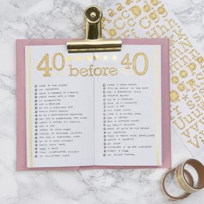 Liste des choses à faire dans un Bullet journal et agenda