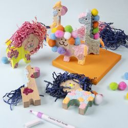 Frisure de Papier, L : 25-30 cm, L : 3 mm, bleu foncé, jaune, 2x50 gr/ 1 Pq.