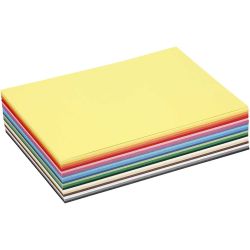 Papier cartonné de couleur