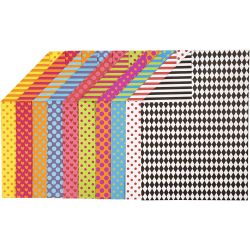 Papier cartonné à motifs