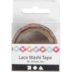 Ruban adhésif Washi Tape dentelle