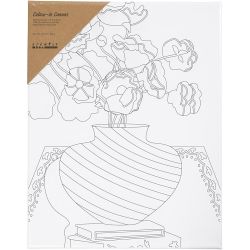 Toile de peintre imprimée