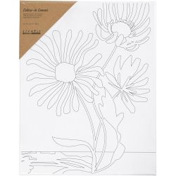 Toile de peintre imprimée