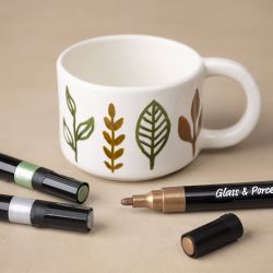 Feutres pour verre et porcelaine