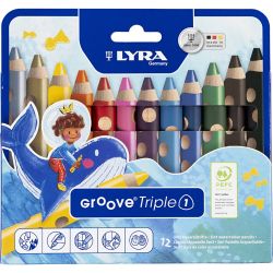 Crayons de Couleur Groove Triple1