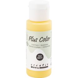 Peinture Acrylique Plus Color, crocus yellow, 60 ml/ 1 flacon