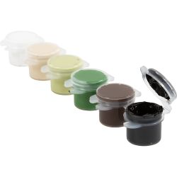 Peinture Acrylique Plus Color, naturel, 6x5 ml/ 1 Pq.