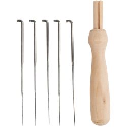 Porte-aiguille &agrave; feutrer, L : 9 cm, 1 set