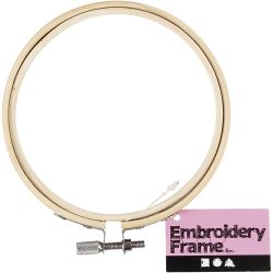 Cadre à broder, d 10 cm, 1 pièce