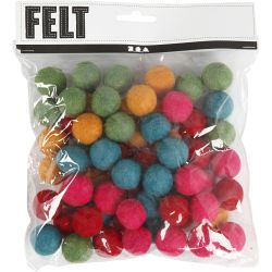 Perles feutrées