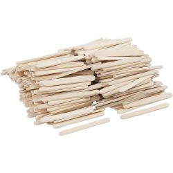 B&acirc;tonnets de glace, L : 5,5 cm, L : 6 mm, naturel, 400 pi&egrave;ces/ 1 Pq.
