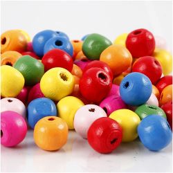 Perles en bois