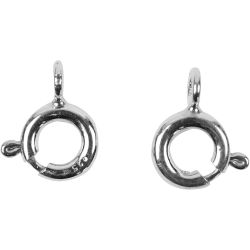 Fermoir à bague à ressort