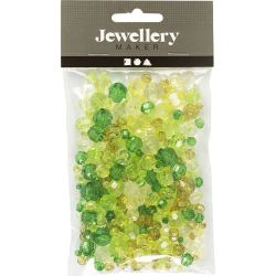 Perles à facettes
