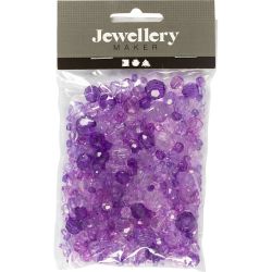 Perles à facettes