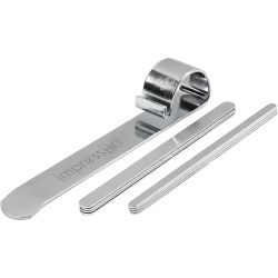 Outil de flexion et bandes métalliques pour bracelet