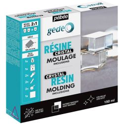 Résine Gédéo - kit Cristal