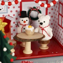 Maison fête de noël
