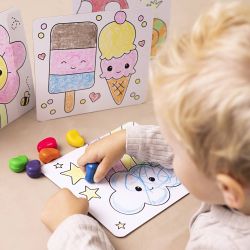 Kit DIY Coloriage, Planche à dessin, couleurs classiques, 1 Pq.