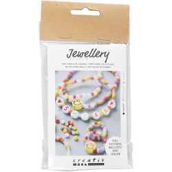 Mini Kit DIY Bijoux, Bracelet et bague &eacute;lastiques, 1 Pq.