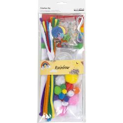 Assortiment de matériel créatif