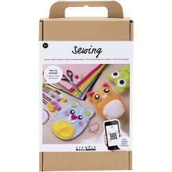 Kit de D&eacute;marrage DIY Couture, Ours en peluche, 1 Pq.
