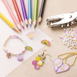 Mix Créatif Feuilles de Plastique Thermorétractable, Bijoux, 1 Pq.