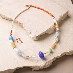 Mini Kit DIY Bijoux, Gros collier, multicolore, 1 Pq.