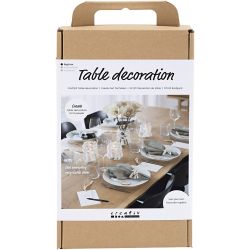 Kit DIY D&eacute;coration de Table, naturel, 1 Pq.