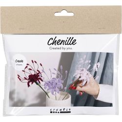 Mini Kit DIY Fleurs en Fil Chenille