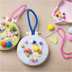 Mini Kit DIY Broderie, Imagination, 1 Pq.