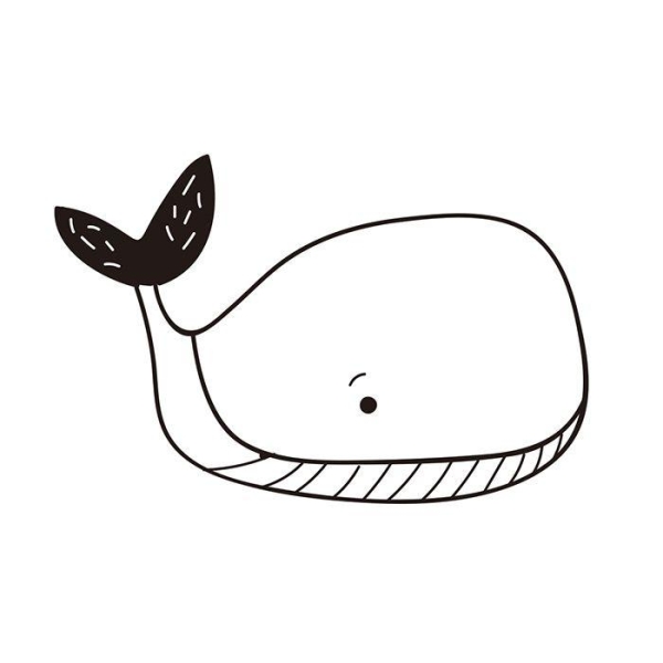 Tampon bois Baleine - Photo n°1