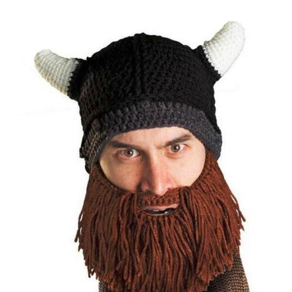 Bonnet avec barbe intégrée - Viking - Photo n°1