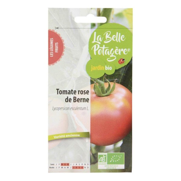 Graines à semer - Tomate Rose de Berne - 0,15 g - Photo n°1
