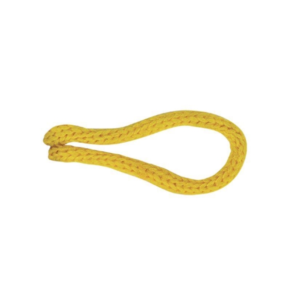 Tube tricoté avec fil, jaune, 3 m - Photo n°2