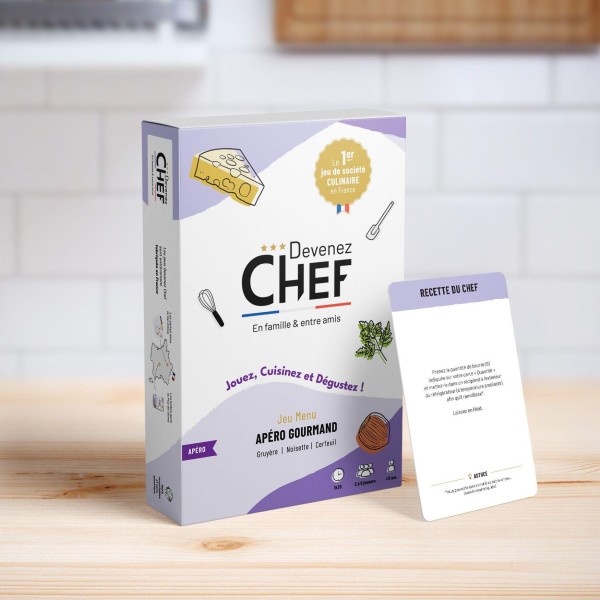 Devenez Chef - Jeu de société culinaire - Menu Apéro gourmand - Photo n°3