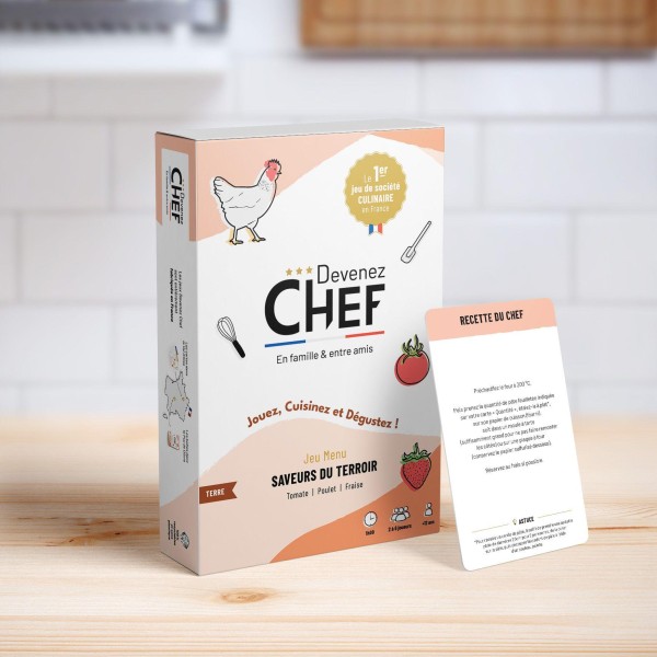 Devenez Chef - Jeu de société culinaire - Menu Saveurs du terroir - Photo n°3