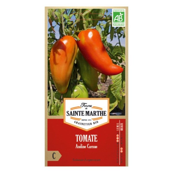 Tomate Andine Cornue Bio - Graines À Semer - Photo n°1