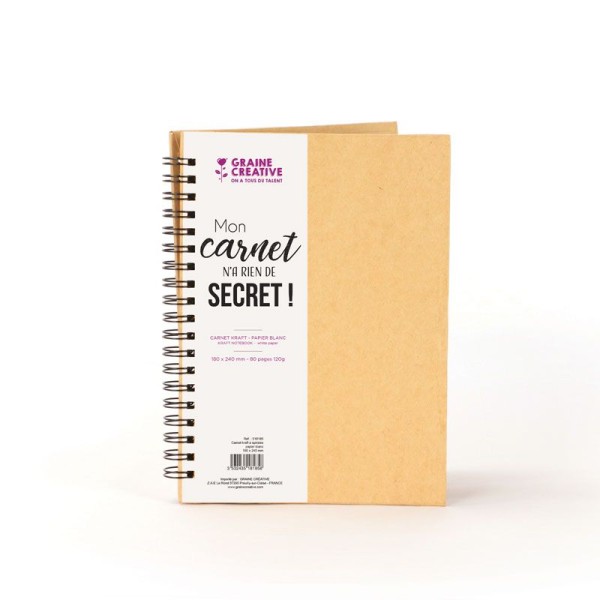 Kit Carnet de recettes - Carnet scrapbooking - Creavea